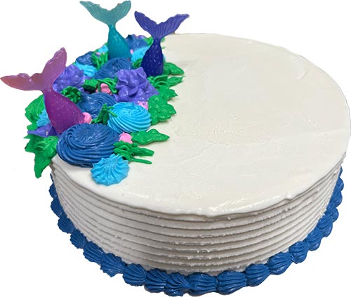 Mermaids Ice Cream Cake